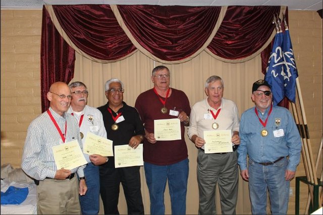New members of the Order of the Red Ant